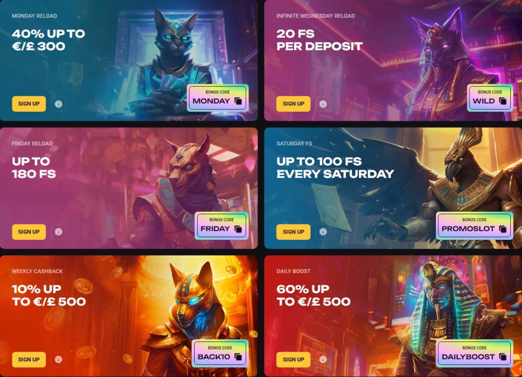 Reload promo amonbet